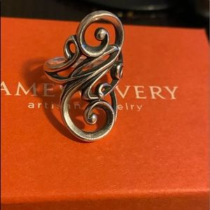 James Avery Electra ring size 7